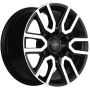 Легковой диск Khomen Wheels KHW1723 8x17 6x139,7 ET42 75,1 Black-FP